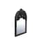 13" Gothic Style Black Wall Mirror by Ashland®